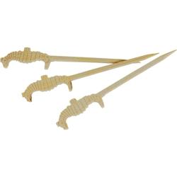 ECOLOMIQUE - 100 Pcs - Pique bambou hippocampe 