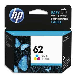 Hp 62 cartouche d'encre trois couleurs authentique (c2p06ae)_0