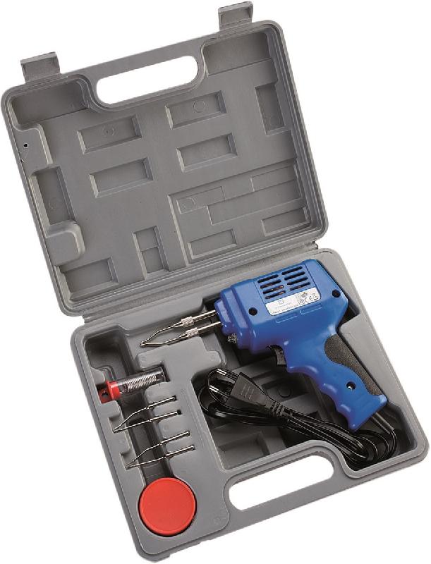 KEMPER - Pistolet à souder électrique 05807 - Température max 400°C - 100W en mallette avec accessoires_0