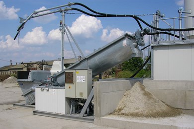 LRS 606 Mobil - Centrale de recyclage à béton mobile - Système à vis - Liebherr - Capacité 12 m³/h_0