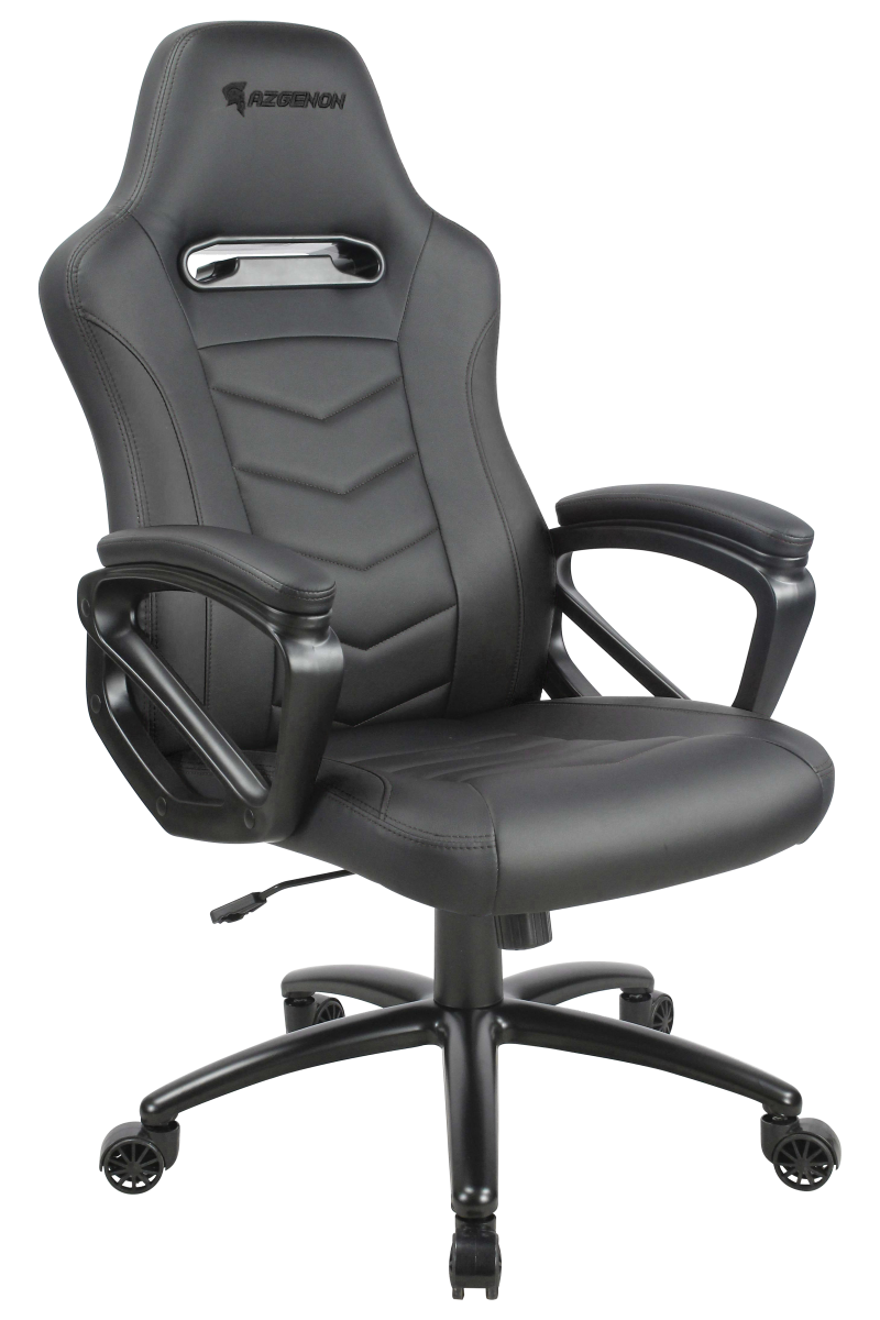 Fauteuil de bureau ergonomique AZGENON Z100 Noir - robuste et confortable - poids maximal 120 kg - Réf : AZG_Z100_BKBK_0