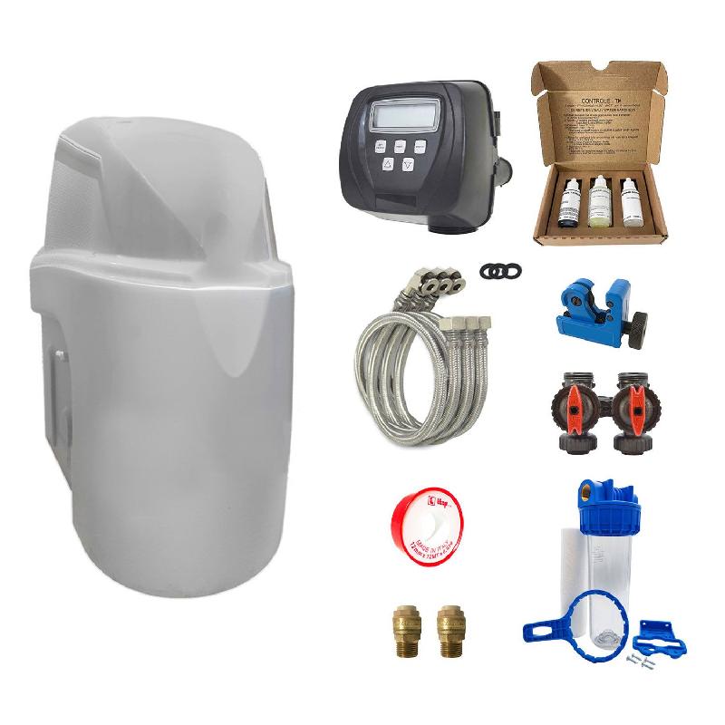 Adoucisseur d'eau 4l clack ws1 complet avec accessoires_0