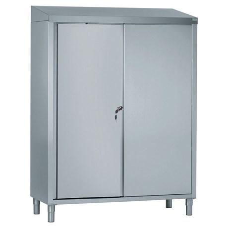 ARMOIRE HAUTE À PORTES COULISSANTES AVEC FERMETURE À CLÉ LONGUEUR 1200 MM