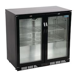 Arrière-bar 2 portes vitrées 198L, LED, froid ventilé – Polar G - FBGL012_0