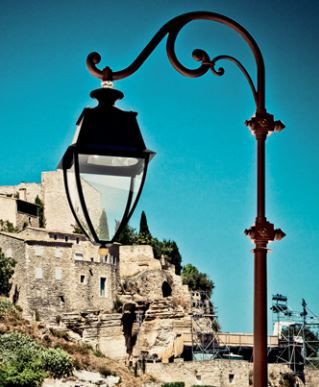 Castinia - consoles ornementales en fonte d'aluminium - Ragni - 700 mm - pour luminaires suspendus_0