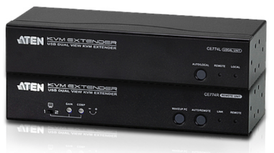 Ce774 - déport kvm vga câbles cat.5e/6 usb / mini-jack / rs-232_0