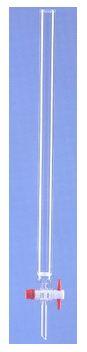 Colonne de chromatographie avec fritte - sans rodages - avec robinet - porosité 40-100µm_0