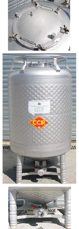 Location conteneur 1000 litres double enveloppe - Type cosmétique - Inox 316L avec équipements spécifiques_0