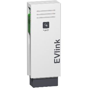 EVF2S22P4ER - Borne de recharge pour voiture électrique Schneider - 1 prise T2S + 1 prise domestique TE - 22kW - RFID_0