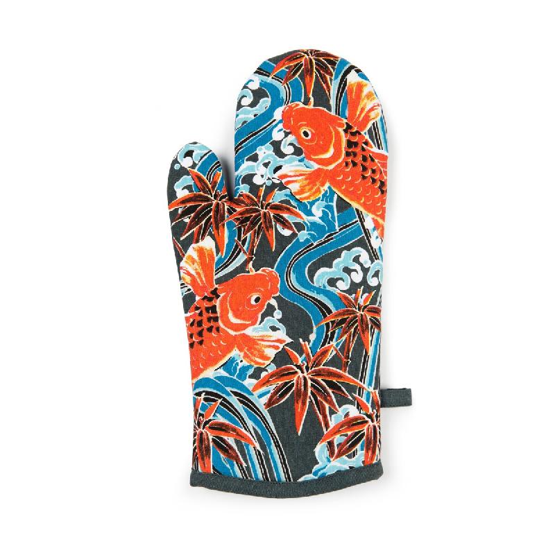 Excelsa gant de four Kimono coton 32x18 cm multicolore - multicolore textile 65878_0