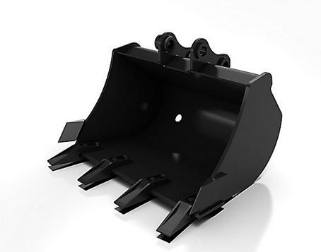 Godet d'excavation-mini-pelle - caterpillar finance france - 600 mm (24 in) - poids 45.4 kg_0