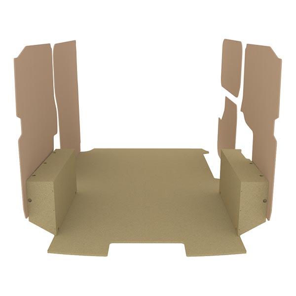 Habillage bois natural K2 aggloméré + MDF / Portes arrière incluses_0