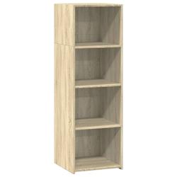HELLOSHOP26 - Buffet bahut commode armoire meuble de rangement organisateur cuisine salle de séjour salon sonoma 40 x 41 x 124 cm bois d'ingénierie_0