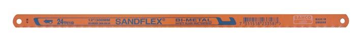 Lame de scie à  métaux Sandflex® longueur 300 mm dents par pouce 24 1 cà´té bi-métal BAHCO_0