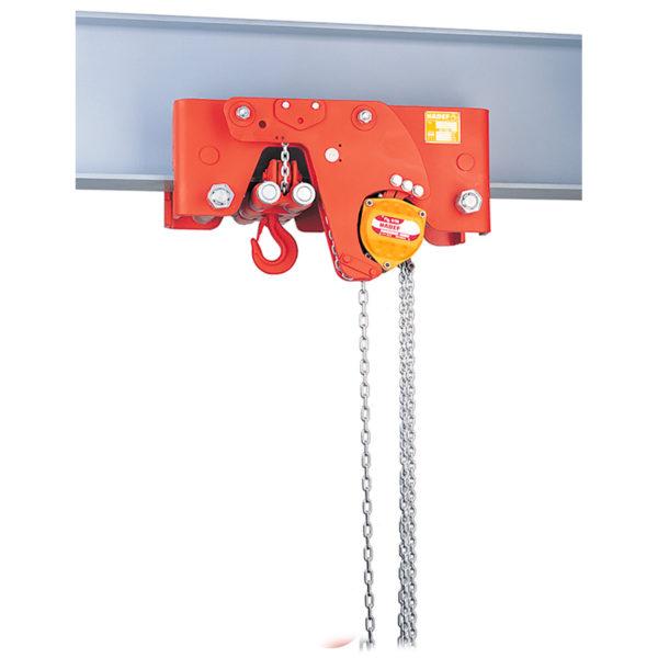 Chariot porte-palan manuel - Capacité de 1 à 30 tonnes - Série 14/12 - Limiteur de charge à friction - Fabrication européenne_0