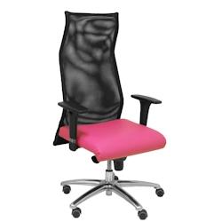 Piqueras y Crespo Fauteuil Sahuco rose en simili cuir - rose multi-matériau 13SM840SP24B24APRP_0