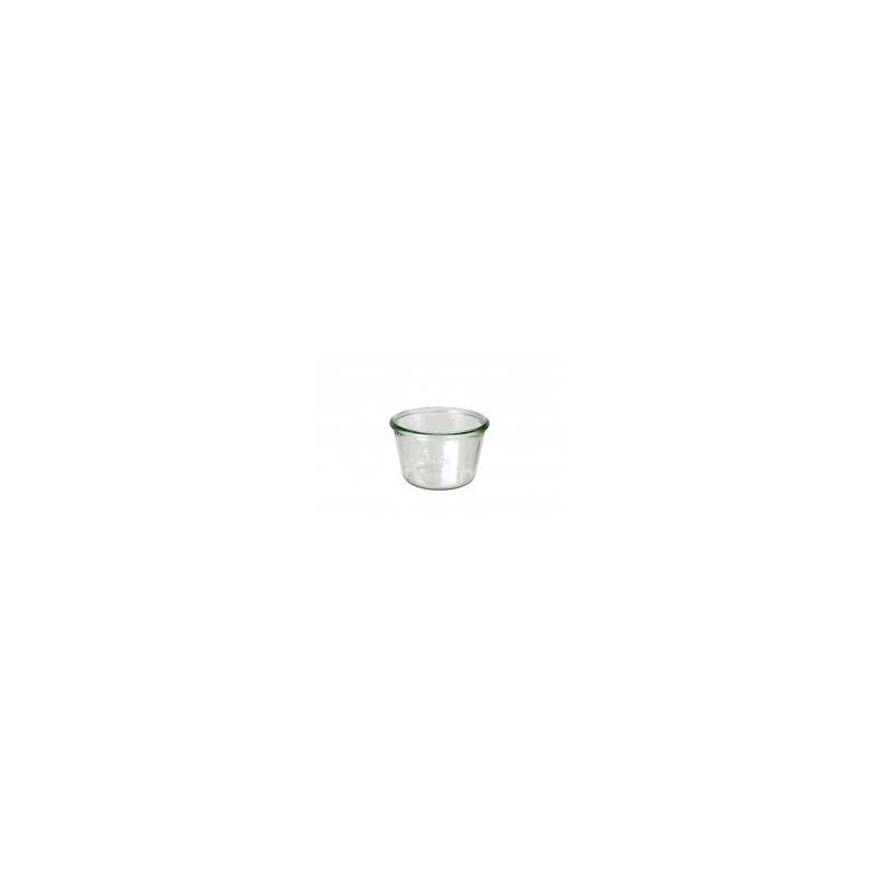 Bocaux en verre WECK droit 370 ml Ø 100mm SANS couvercle ni joint (diam. 100 mm) - WN000065_0