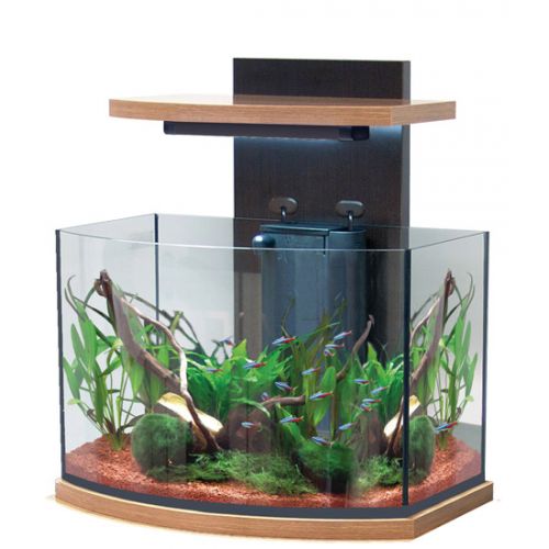 AQUARIUM HORIZON 50 OPEN  AQUARIUM AQUA HORIZON 50 NOYER CLAIR/NOYER FONCÉ