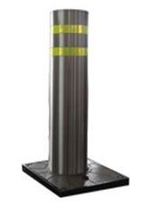 Borne escamotable semi - manuelle « bam » en inox 114*900_0