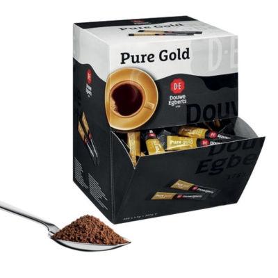Café en poudre Pure Gold, boîte distributrice de 200 sticks_0