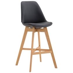 Décoshop26 - Tabouret de bar chaise haute design scandinave moderne en synthétique 10_0001154 - 3000698569602_0