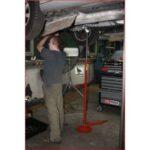 Étai télescopique à pédale KS TOOLS - 750 kg - Réf. 11572508 - Réglage précis et filetage trapézoïdal_0