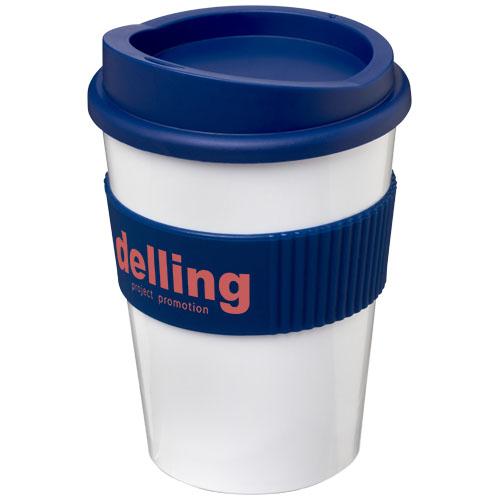 Gobelet Americano® medio 300 ml - bandeau antidérapant - isotherme à simple paroi - Fabriqué au Royaume-Uni_0