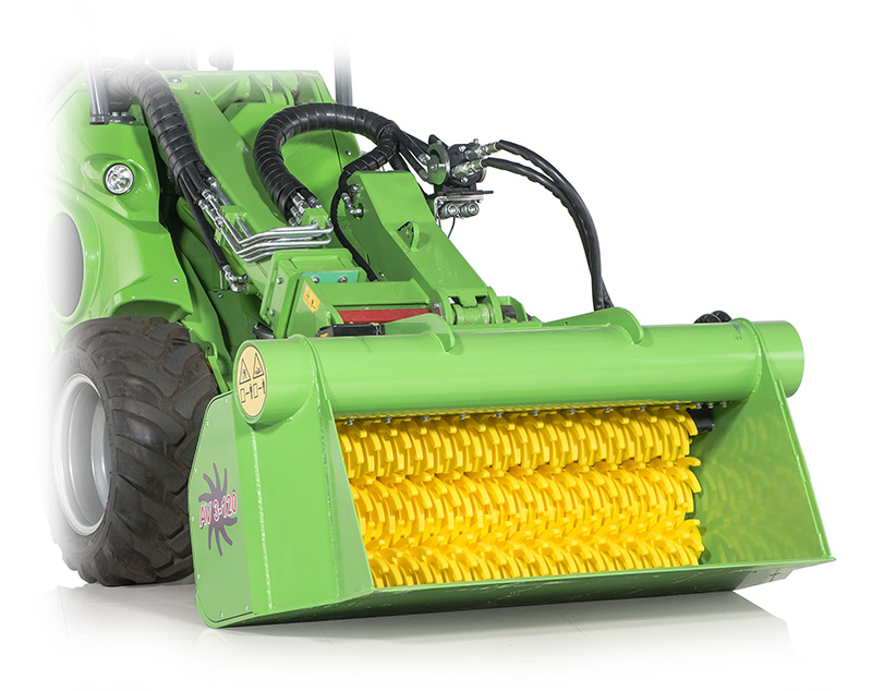 Godet cribleur Avant Tecno Oy réf. A36503 - 3 axes de criblage avec rouleaux Poly Star durables_0