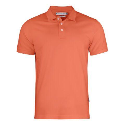 JAMES HARVEST SUNSET POLO PIQUE SLIM FIT HOMMES VINTAGE ORANGE - TAILLE S