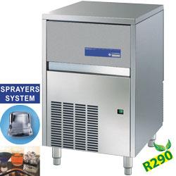 Machine à glaçons pleins 47 kg avec réserve - Condenseur à eau - Modèle ice50w-r2_0