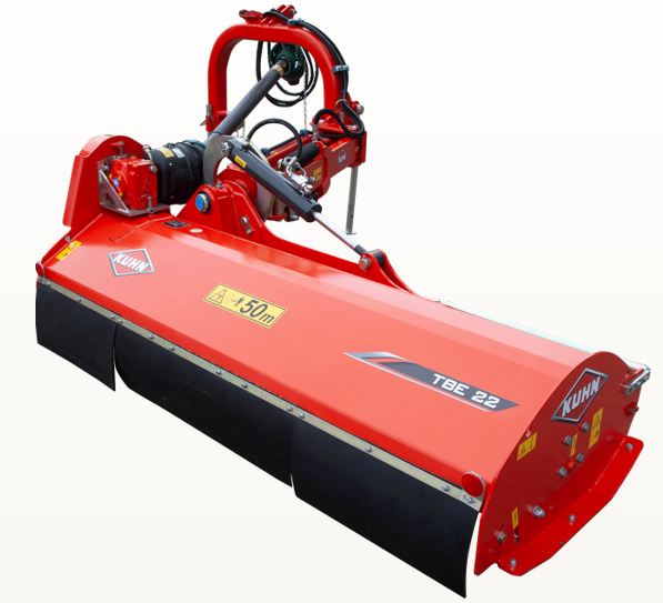 Broyeur TBE 16 - KUHN - Largeur 1,53 m - Rotor 425 mm - 18 marteaux lourds_0
