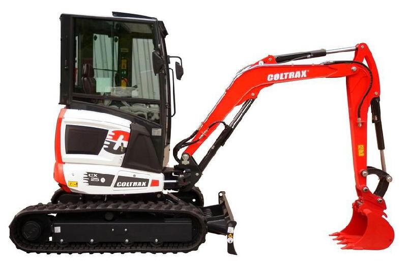 Mini-pelle Coltrax CX 25 - 2,5 tonnes_0