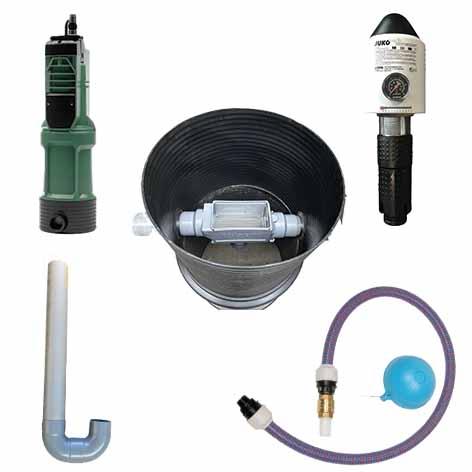 Pack confort - Pompe immergée Divertron 900-X avec accessoires de filtration et raccordement_0