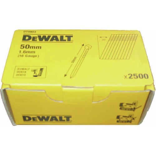 POINTES LISSES ACIER POUR CLOUEUR SANS FIL DC618KA/DC618KB/DCN660D2 DEWALT