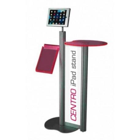 Porte tablette sur pied