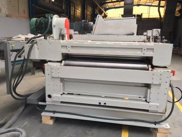 Raboteuse industrielle d'occasion 2 faces avec puissance moteur de 59.4 Kw - Capacité 1430 mm x 200 mm -Marque REX - Réf. AR0001465_0