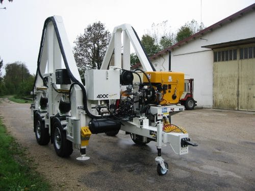 Remorque porte-touret - traction motorisée - PTAC 14000 Kg - CU 9000 Kg_0