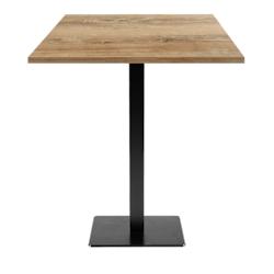Restootab - Mange-debout 70x70cm - modèle Milan chene slovene - marron TB-MILFF-7070M-CH.SLO_0