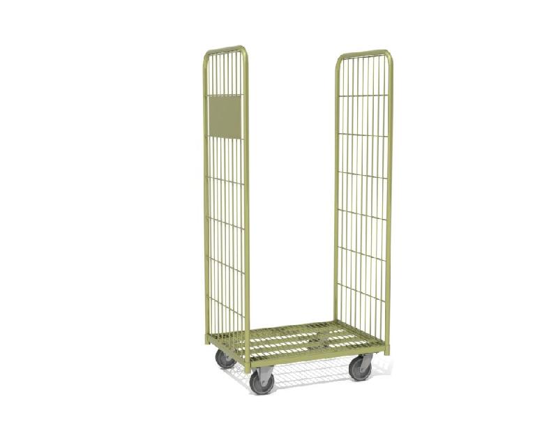 Roll standard 2 côtés 800x600 - dimensions 800x600x1700 mm - socle en fil_0