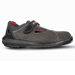 U-Power - Chaussures de sécurité basses sans métal à scratch LIGHT ONE - Environnements secs - S1P SRC Gris Taille 47 - 47 gris matière synthéti_0