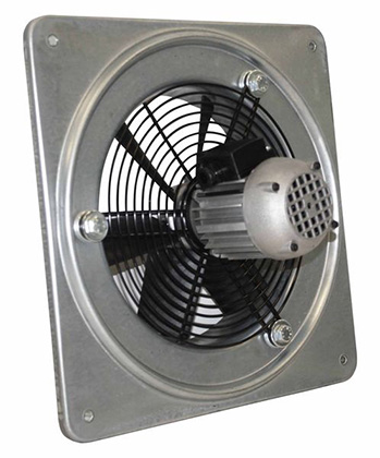 Ventilateur hélicoïde QCM - Montage mural ou panneau - 5 modèles de 200 à 400 mm et versions ATEX_0