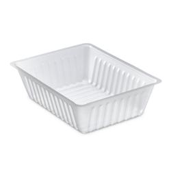 250 Barquettes Charcutières 500cc de 14,3 x 11,1 x 4,9 cm - Emballage Pro Fraîcheur - Plastique Transparent Alimentaire - D-Work - transparent 36641_0