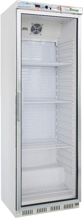 Armoire réfrigérée négative blanche 1 porte vitrée 400l - RNG 400_0