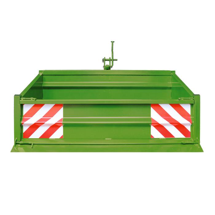 Benne agricole 3 points pour tracteur 1500 s cat i-cat ii 0,55 m3_0