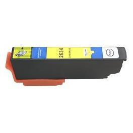 Cartouche compatible Epson XP-600/605/700/800 (C13T26344010) - Puce Yellow 15,5ml - E2634XLY_0