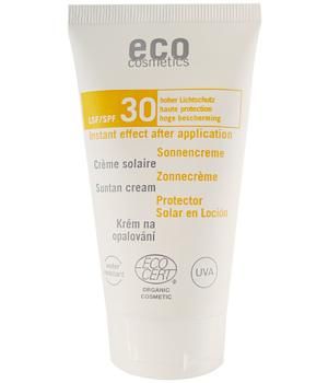 ECO COSMETICS - CRÈME SOLAIRE INDICE 30 ARGOUSIER ET OLIVE 75ML