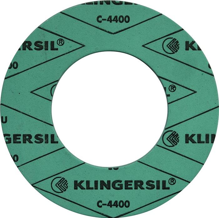 Joint d'étanchéité plat KLINGERsil® C-4400 DIN2690 dimension 142 x 89x2 pression nominale PN 10-40_0