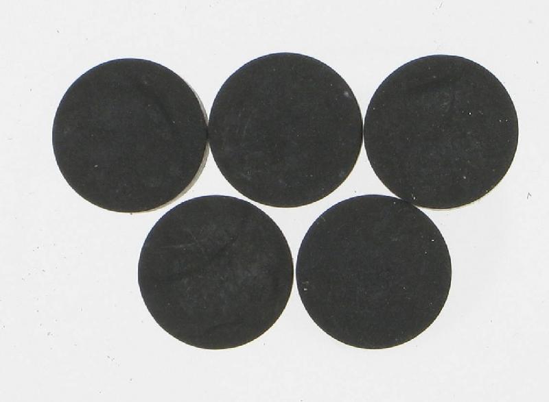Lot de 5 clapets pleins COMAP - Pour robinet - Caoutchouc - 7 cm x 10,4 cm_0