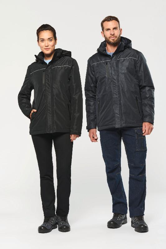 Parka performance à capuche unisexe - Réf: WK650 - Imperméable et respirante - Norme EN343:2019 Classe 3_0