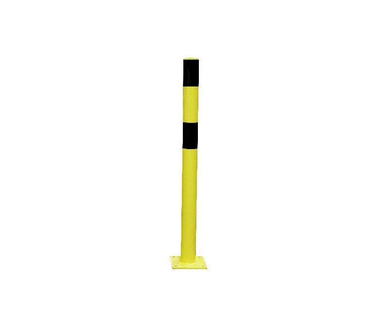 Poteau de protection jaune et noir 159 x 1200 - 190204_0